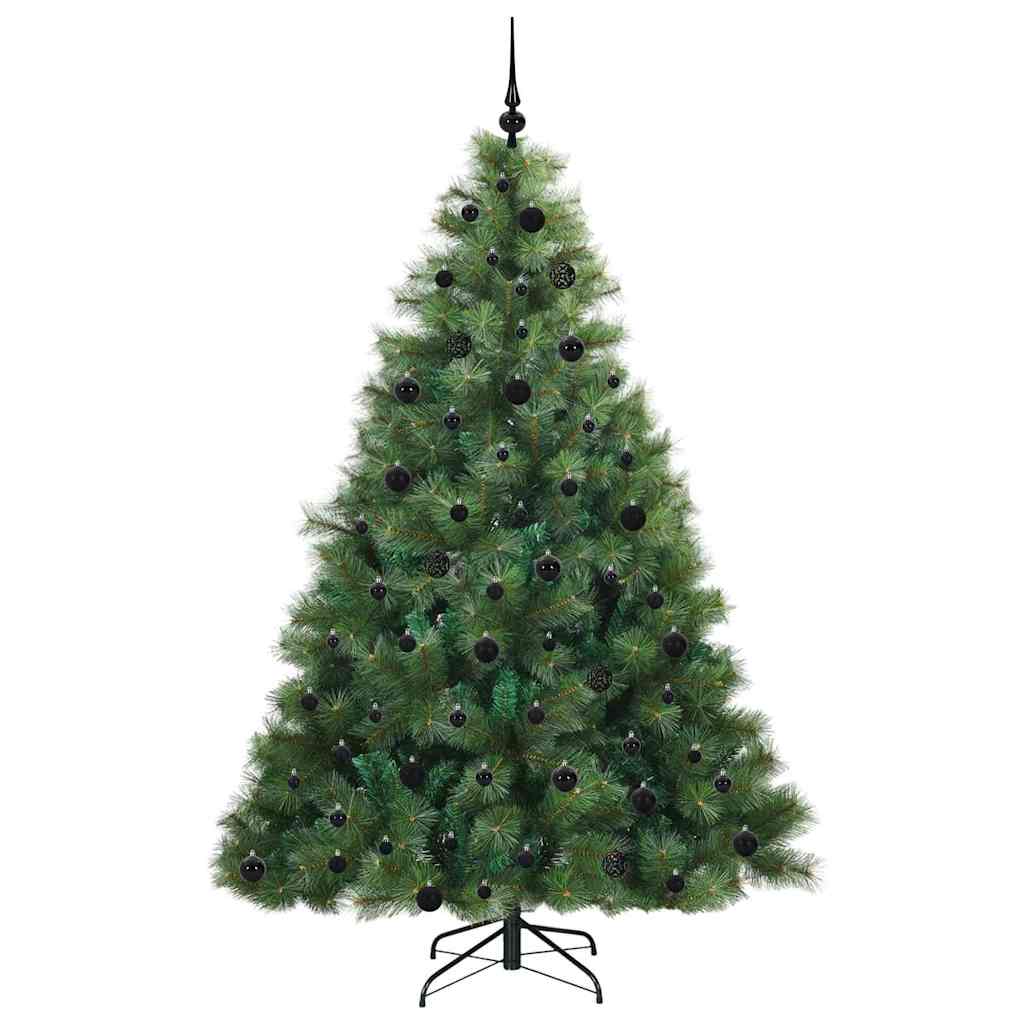 Kunstkerstboom met 300 LED met standaard Groen 210 cm PE en PVC is nu te koop bij PeponiXL, paradijselijk wonen!