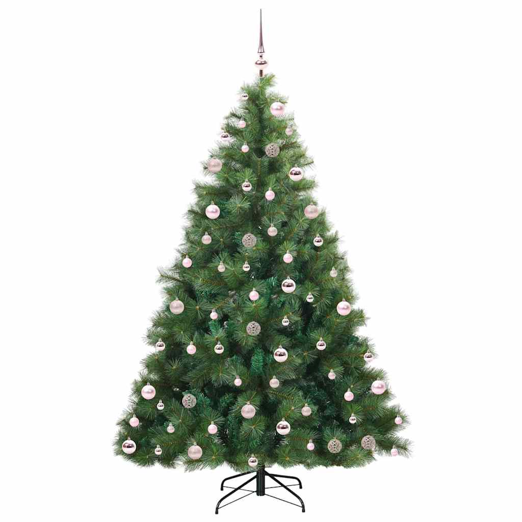 Kunstkerstboom met 300 LED met standaard Groen 210 cm PE en PVC is nu te koop bij PeponiXL, paradijselijk wonen!