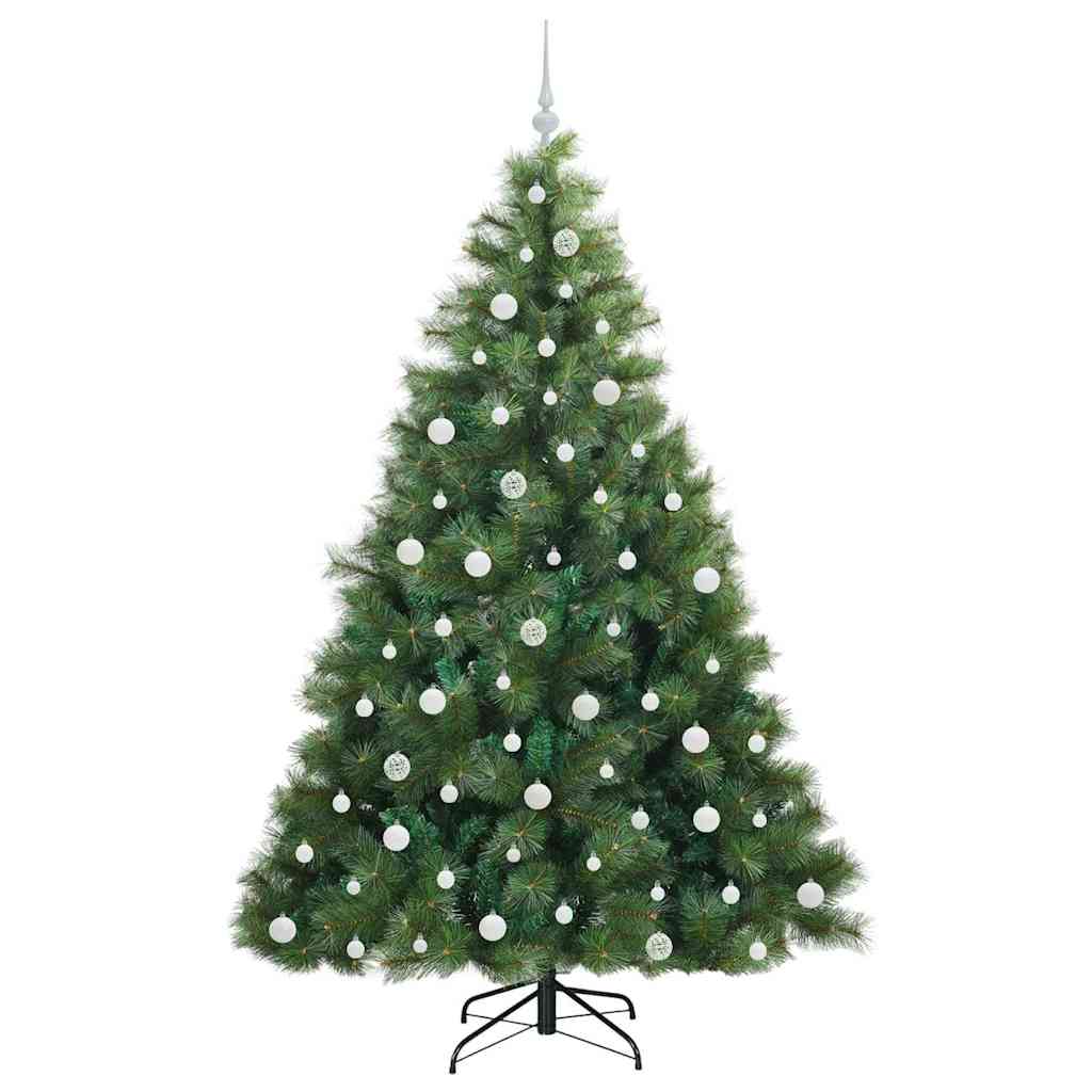 Kunstkerstboom met 300 LED met standaard Groen 210 cm PE en PVC is nu te koop bij PeponiXL, paradijselijk wonen!