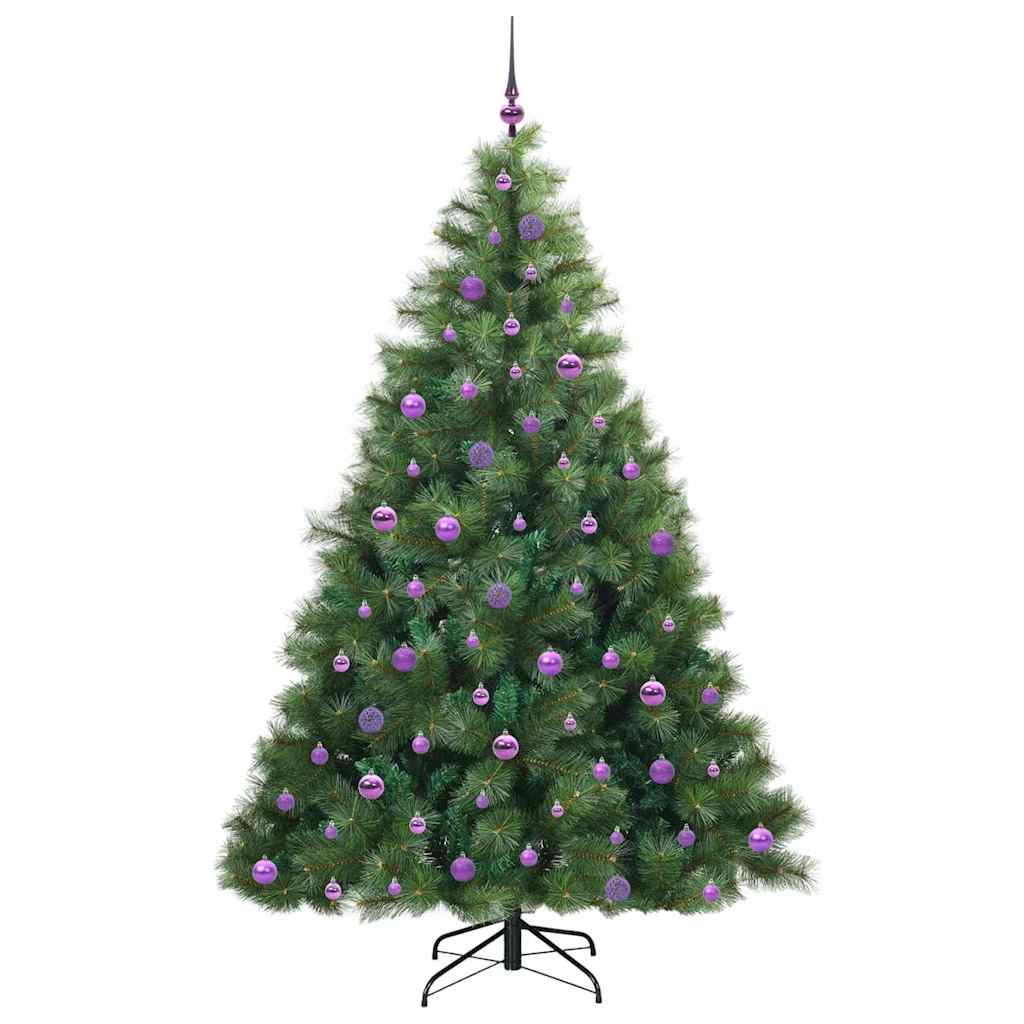 Kunstkerstboom met 300 LED met standaard Groen 210 cm PE en PVC is nu te koop bij PeponiXL, paradijselijk wonen!