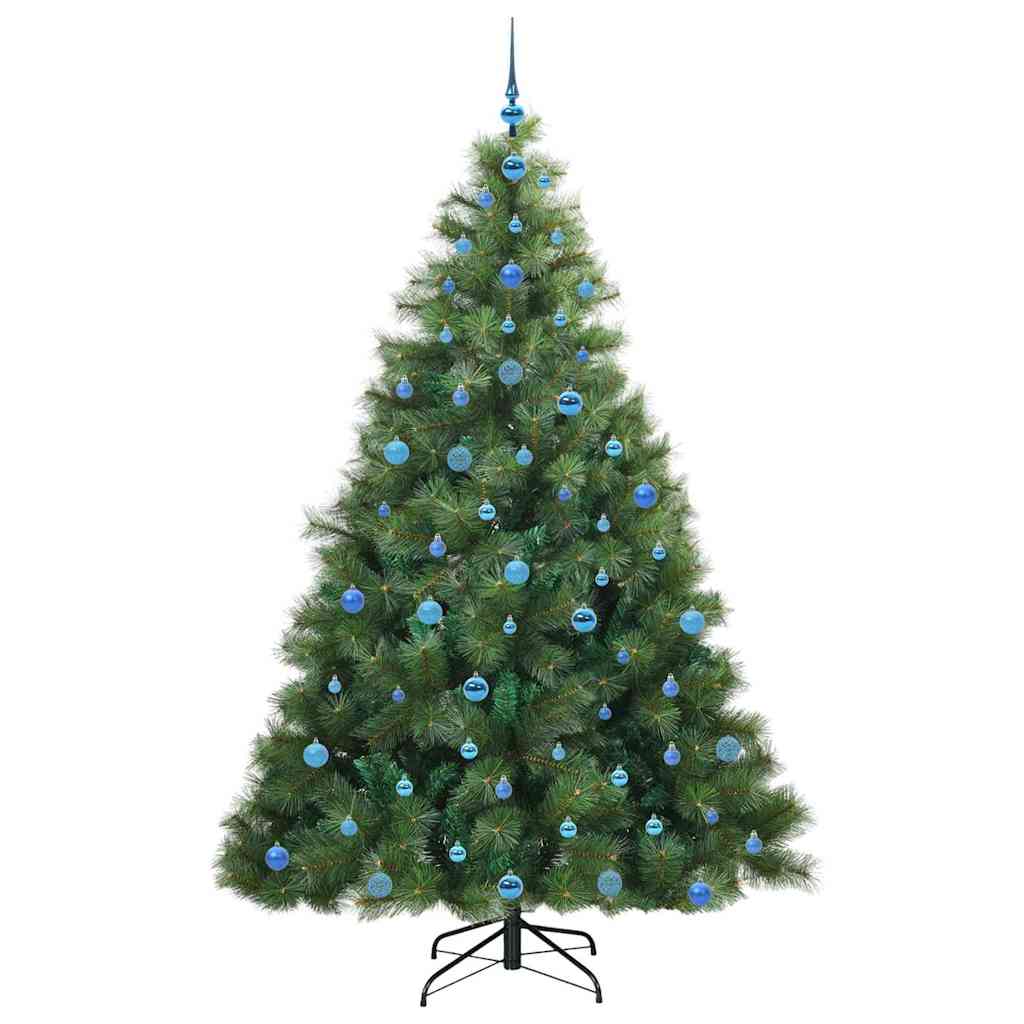 Kunstkerstboom met 300 LED met standaard Groen 210 cm PE en PVC is nu te koop bij PeponiXL, paradijselijk wonen!