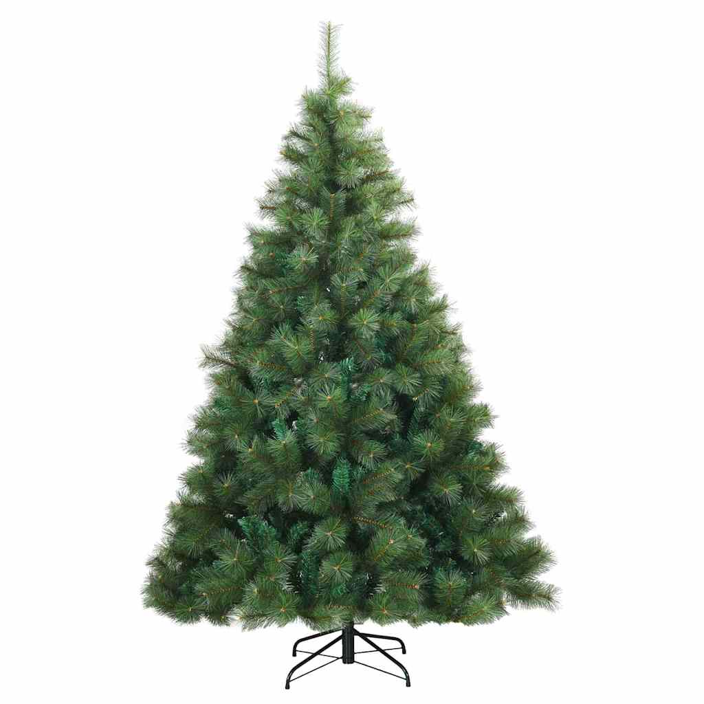 Kunstkerstboom met 300 LED met standaard Groen 210 cm PE en PVC is nu te koop bij PeponiXL, paradijselijk wonen!
