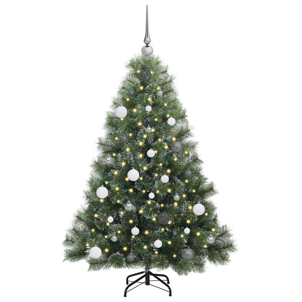 Kunstkerstboom met 150 LED met standaard Groen 150 cm PE en PVC is nu te koop bij PeponiXL, paradijselijk wonen!