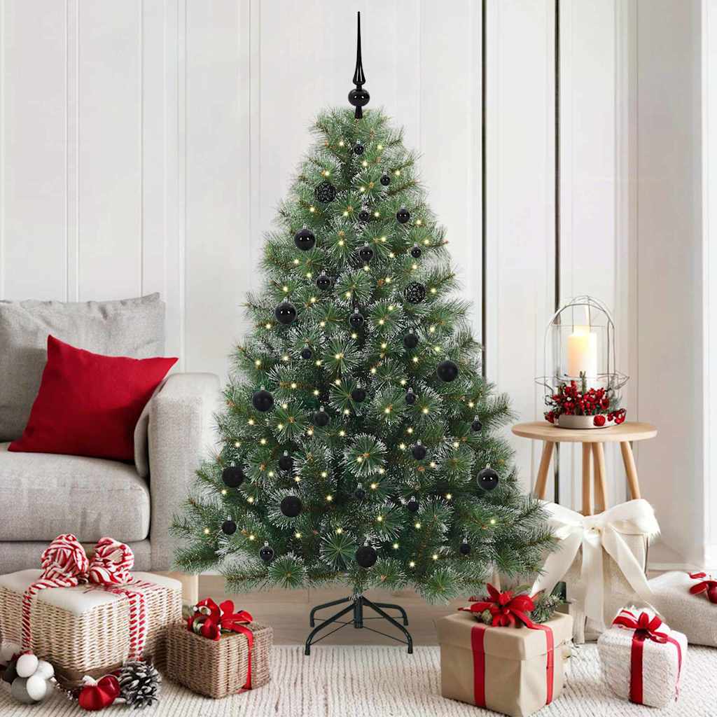 Kunstkerstboom met 150 LED met standaard Groen 150 cm PE en PVC is nu te koop bij PeponiXL, paradijselijk wonen!