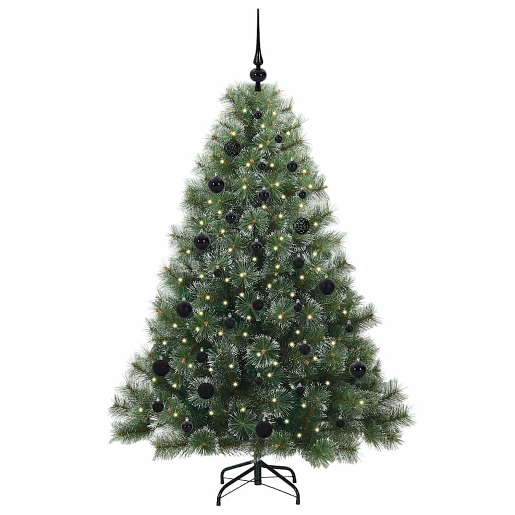 Kunstkerstboom met 150 LED met standaard Groen 150 cm PE en PVC is nu te koop bij PeponiXL, paradijselijk wonen!