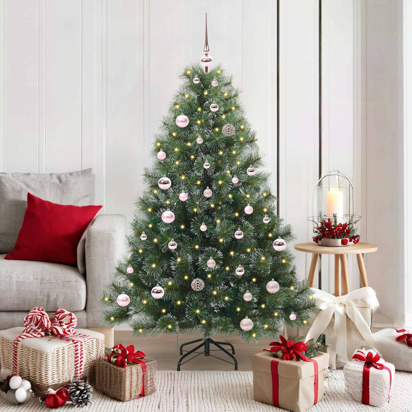 Kunstkerstboom met 150 LED met standaard Groen 150 cm PE en PVC is nu te koop bij PeponiXL, paradijselijk wonen!