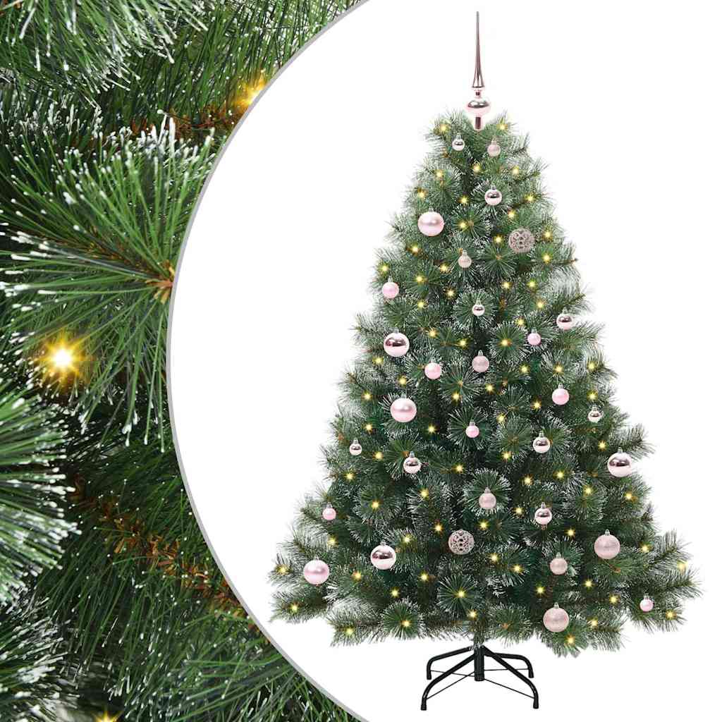 Kunstkerstboom met 150 LED met standaard Groen 150 cm PE en PVC is nu te koop bij PeponiXL, paradijselijk wonen!