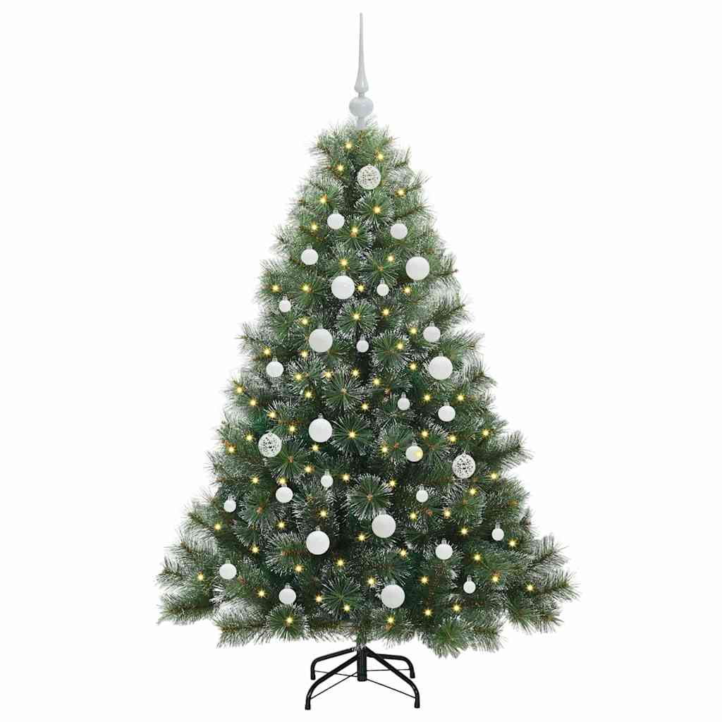 Kunstkerstboom met 150 LED met standaard Groen 150 cm PE en PVC is nu te koop bij PeponiXL, paradijselijk wonen!