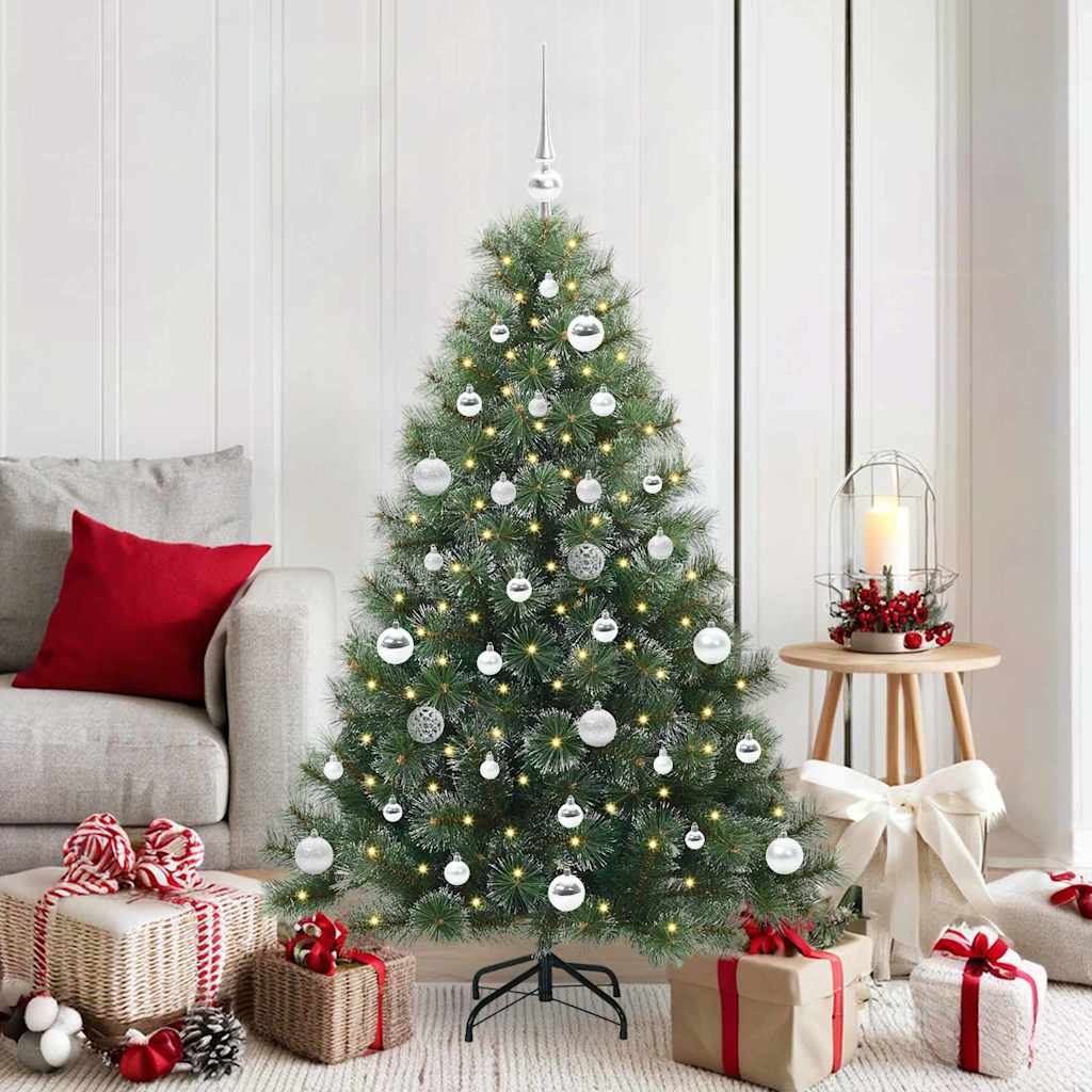 Kunstkerstboom met 150 LED met standaard Groen 150 cm PE en PVC is nu te koop bij PeponiXL, paradijselijk wonen!