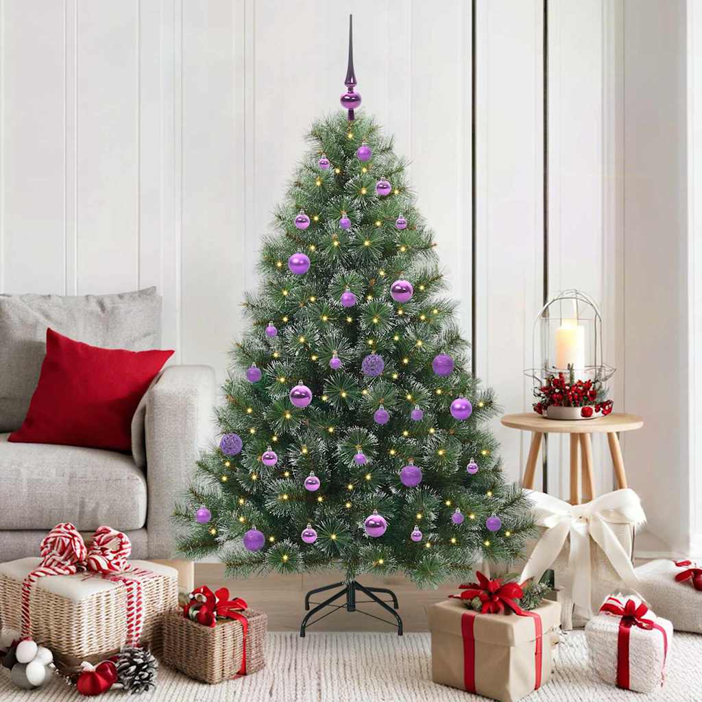Kunstkerstboom met 150 LED met standaard Groen 150 cm PE en PVC is nu te koop bij PeponiXL, paradijselijk wonen!