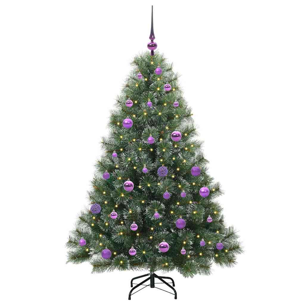 Kunstkerstboom met 150 LED met standaard Groen 150 cm PE en PVC is nu te koop bij PeponiXL, paradijselijk wonen!
