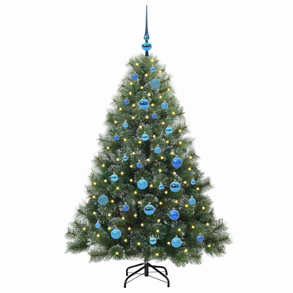 Kunstkerstboom met 150 LED met standaard Groen 150 cm PE en PVC is nu te koop bij PeponiXL, paradijselijk wonen!