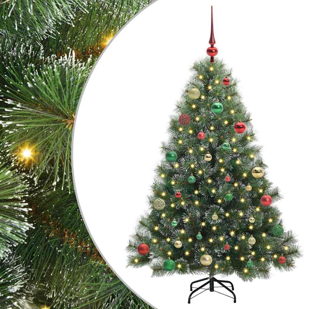 Kunstkerstboom met 150 LED met standaard Groen 150 cm PE en PVC is nu te koop bij PeponiXL, paradijselijk wonen!
