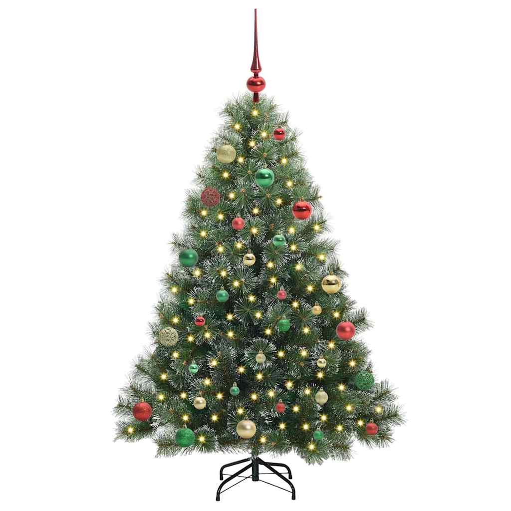 Kunstkerstboom met 150 LED met standaard Groen 150 cm PE en PVC is nu te koop bij PeponiXL, paradijselijk wonen!