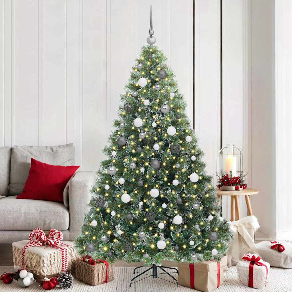 Kunstkerstboom met 300 LED met standaard Groen 180 cm PE en PVC is nu te koop bij PeponiXL, paradijselijk wonen!