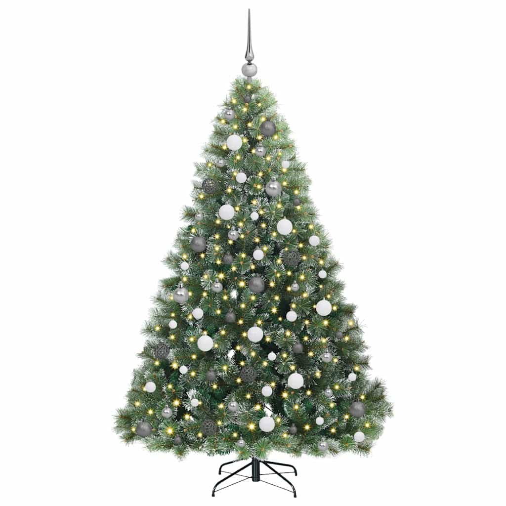 Kunstkerstboom met 300 LED met standaard Groen 180 cm PE en PVC is nu te koop bij PeponiXL, paradijselijk wonen!