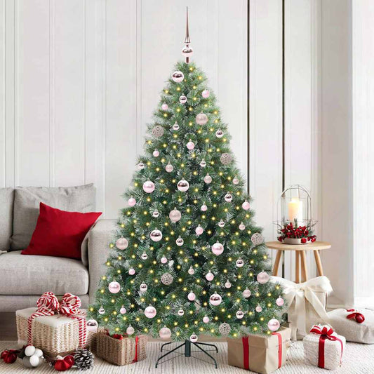 Kunstkerstboom met 300 LED met standaard Groen 180 cm PE en PVC is nu te koop bij PeponiXL, paradijselijk wonen!