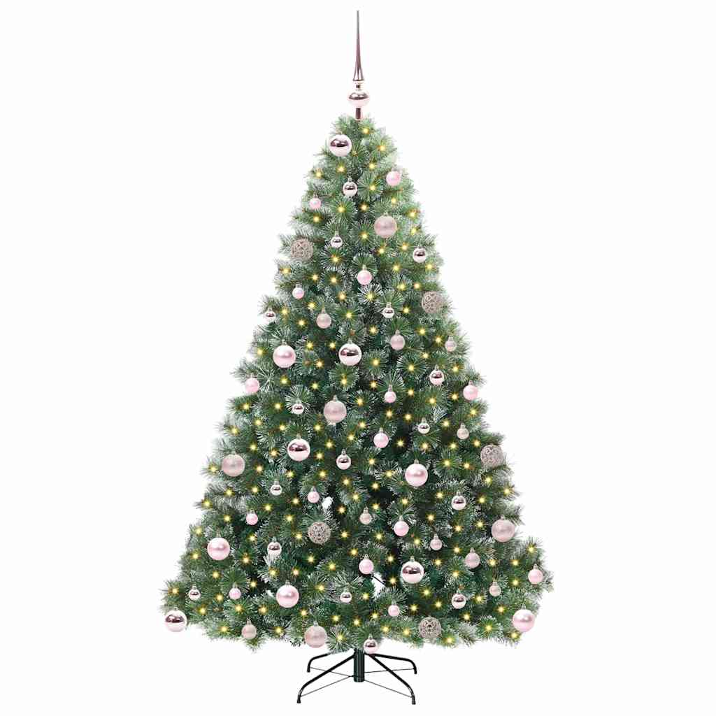 Kunstkerstboom met 300 LED met standaard Groen 180 cm PE en PVC is nu te koop bij PeponiXL, paradijselijk wonen!