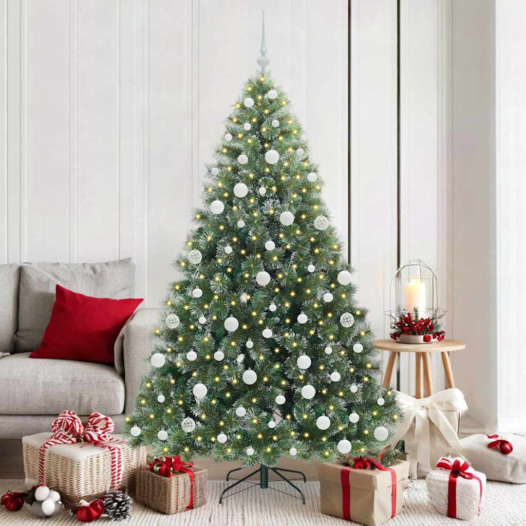 Kunstkerstboom met 300 LED met standaard Groen 180 cm PE en PVC is nu te koop bij PeponiXL, paradijselijk wonen!