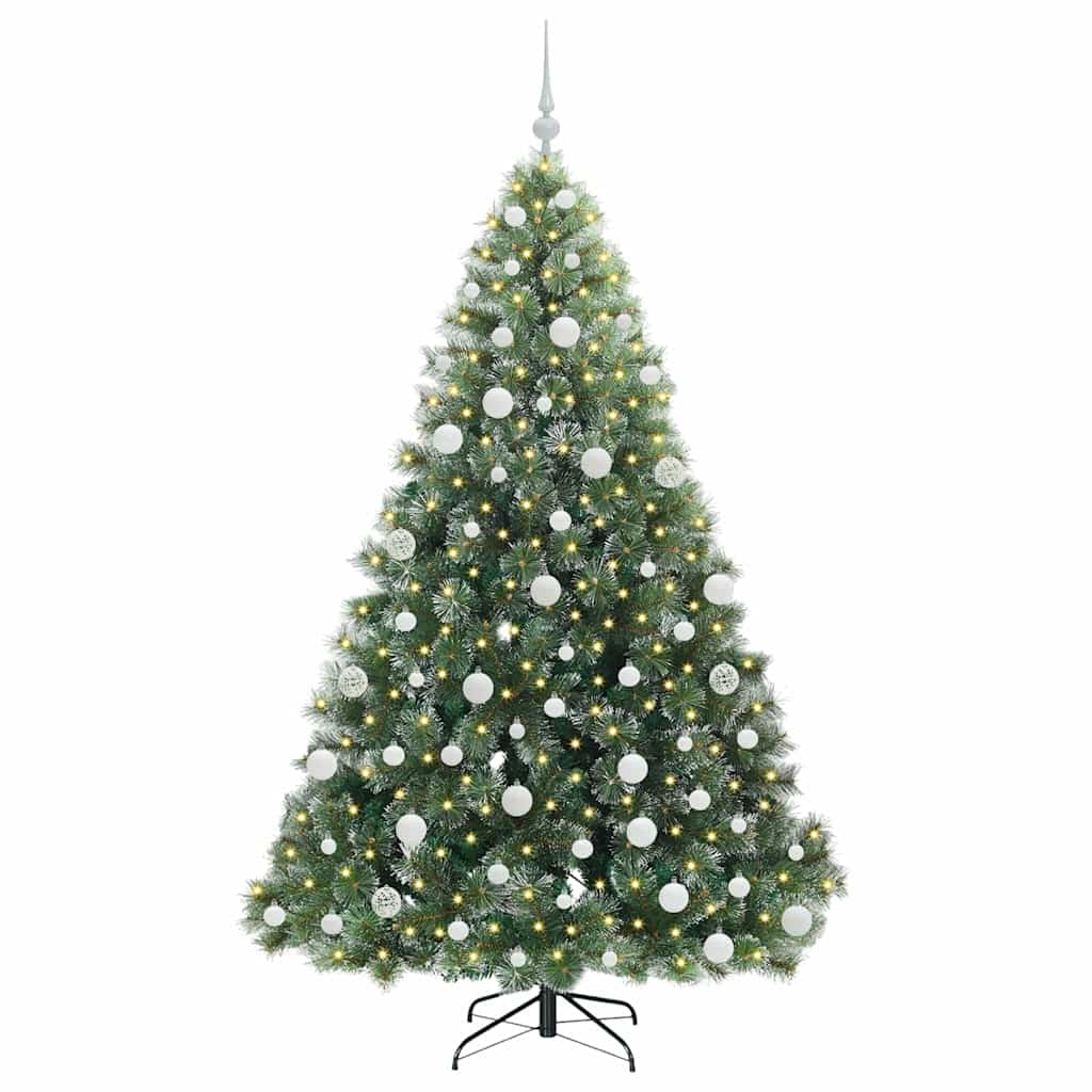 Kunstkerstboom met 300 LED met standaard Groen 180 cm PE en PVC is nu te koop bij PeponiXL, paradijselijk wonen!