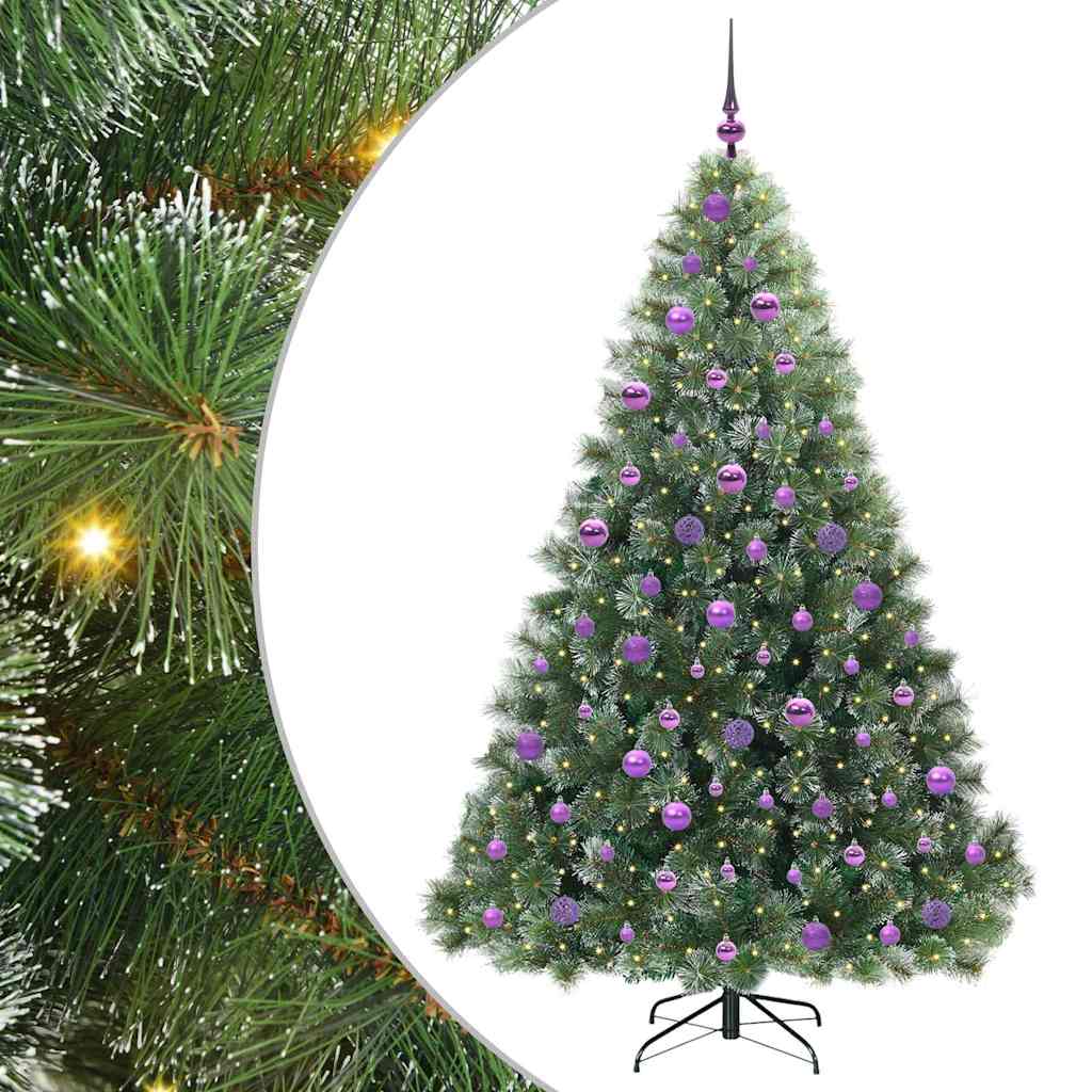 Kunstkerstboom met 300 LED met standaard Groen 180 cm PE en PVC is nu te koop bij PeponiXL, paradijselijk wonen!