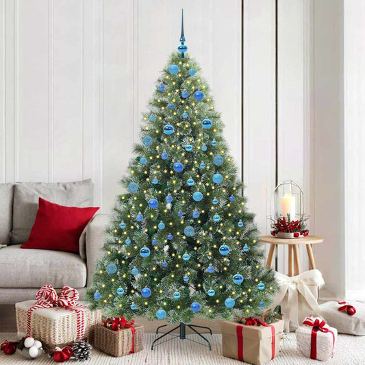 Kunstkerstboom met 300 LED met standaard Groen 180 cm PE en PVC is nu te koop bij PeponiXL, paradijselijk wonen!