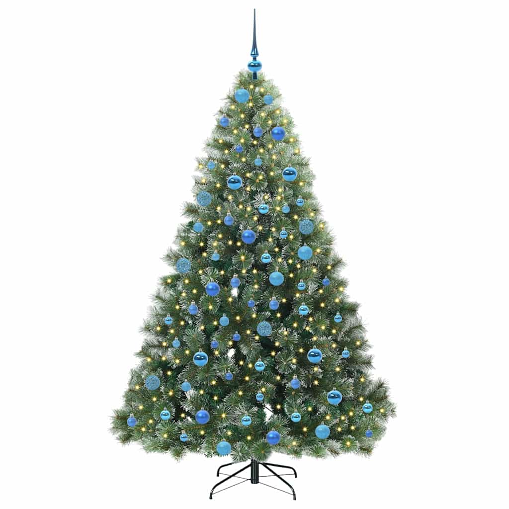 Kunstkerstboom met 300 LED met standaard Groen 180 cm PE en PVC is nu te koop bij PeponiXL, paradijselijk wonen!