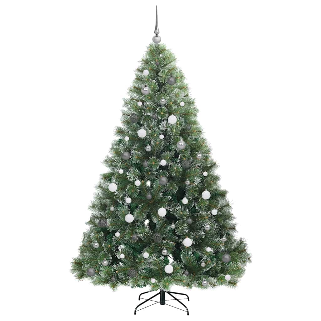 Kunstkerstboom met 300 LED met standaard Groen 210 cm PE en PVC is nu te koop bij PeponiXL, paradijselijk wonen!