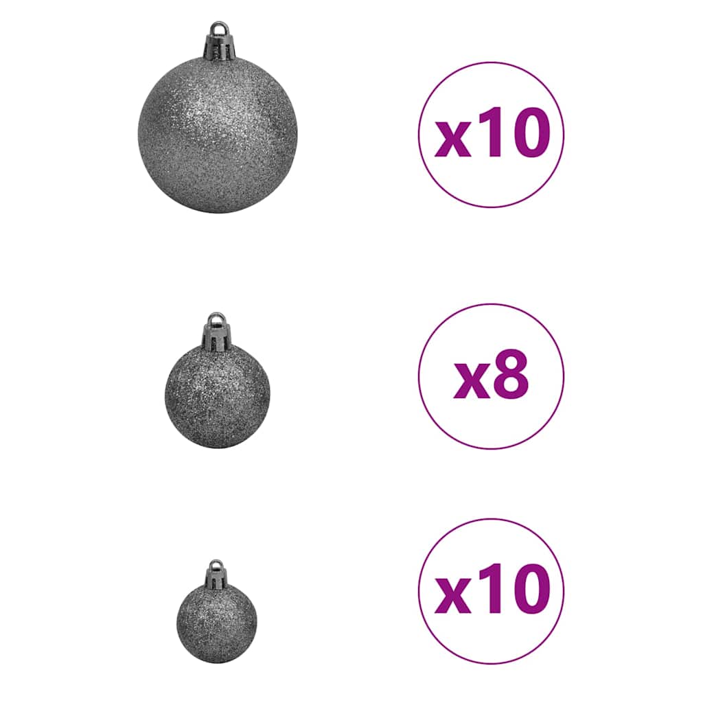 Kunstkerstboom met 300 LED met standaard Groen 210 cm PE en PVC is nu te koop bij PeponiXL, paradijselijk wonen!
