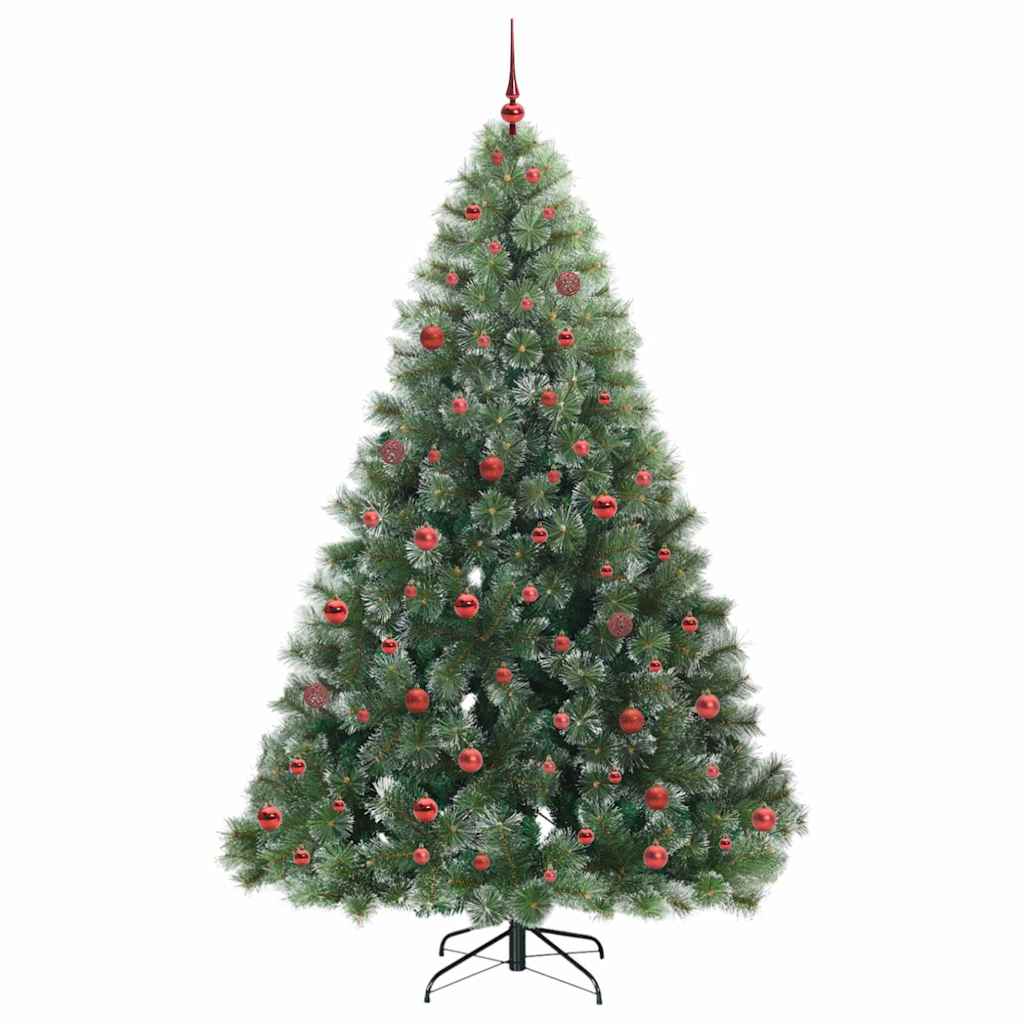 Kunstkerstboom met 300 LED met standaard Groen 210 cm PE en PVC is nu te koop bij PeponiXL, paradijselijk wonen!