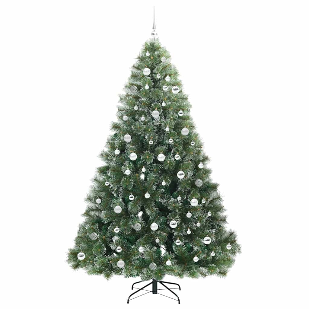 Kunstkerstboom met 300 LED met standaard Groen 210 cm PE en PVC is nu te koop bij PeponiXL, paradijselijk wonen!