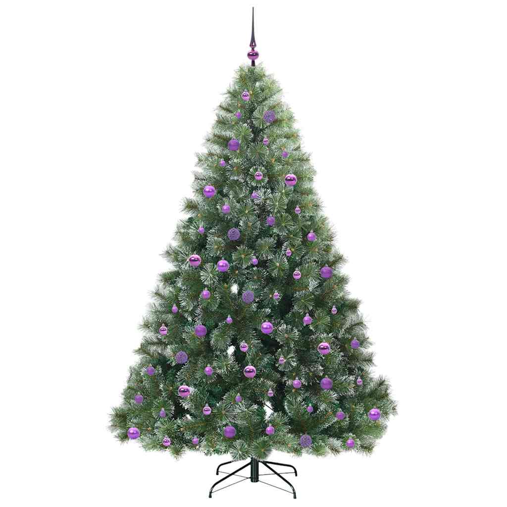 Kunstkerstboom met 300 LED met standaard Groen 210 cm PE en PVC is nu te koop bij PeponiXL, paradijselijk wonen!