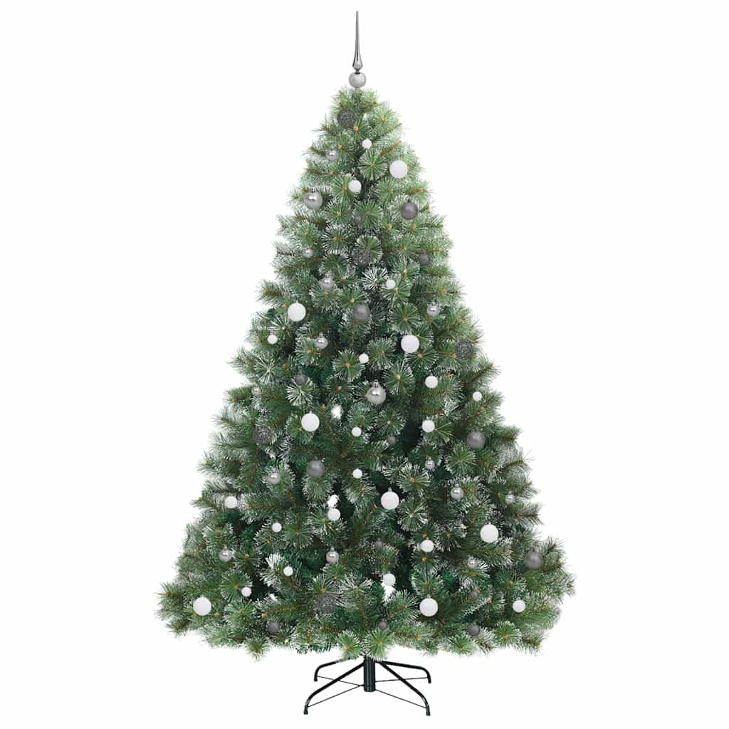 Kunstkerstboom met 300 LED met standaard Groen 240 cm PE en PVC is nu te koop bij PeponiXL, paradijselijk wonen!