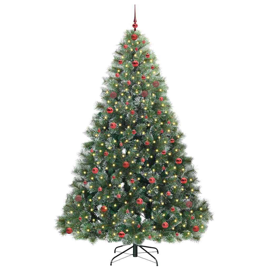 Kunstkerstboom met 300 LED met standaard Groen 240 cm PE en PVC is nu te koop bij PeponiXL, paradijselijk wonen!