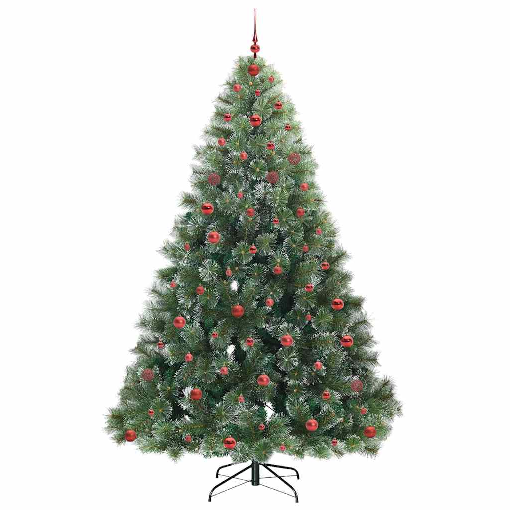 Kunstkerstboom met 300 LED met standaard Groen 240 cm PE en PVC is nu te koop bij PeponiXL, paradijselijk wonen!