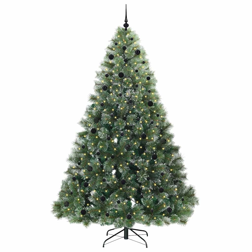 Kunstkerstboom met 300 LED met standaard Groen 240 cm PE en PVC is nu te koop bij PeponiXL, paradijselijk wonen!