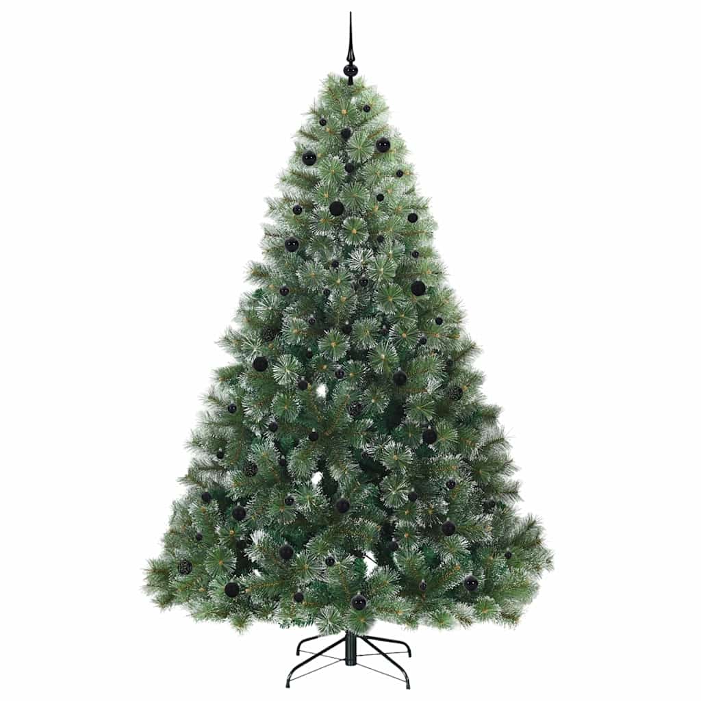 Kunstkerstboom met 300 LED met standaard Groen 240 cm PE en PVC is nu te koop bij PeponiXL, paradijselijk wonen!