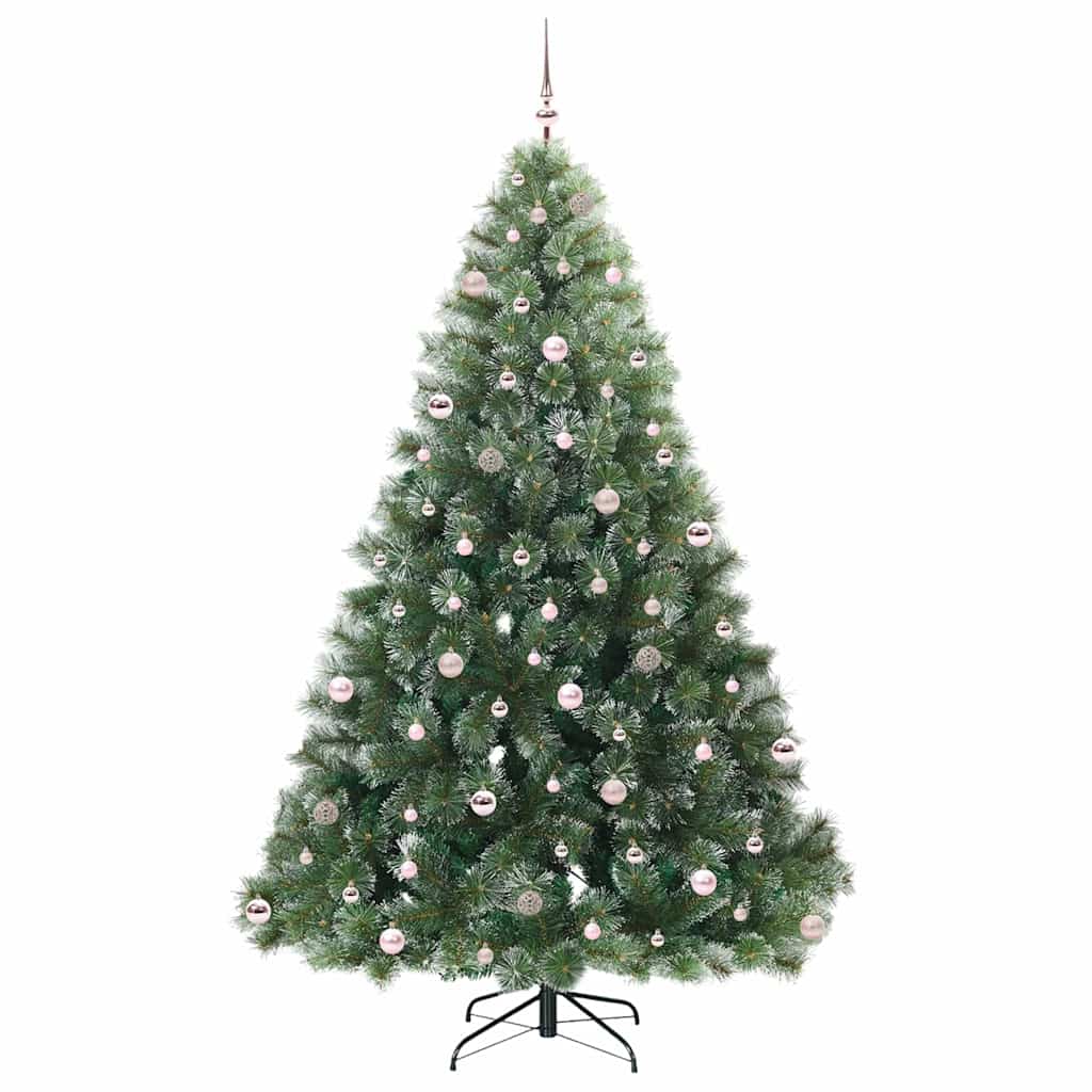 Kunstkerstboom met 300 LED met standaard Groen 240 cm PE en PVC is nu te koop bij PeponiXL, paradijselijk wonen!