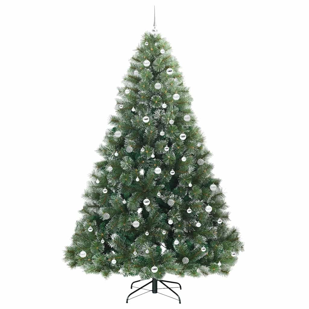 Kunstkerstboom met 300 LED met standaard Groen 240 cm PE en PVC is nu te koop bij PeponiXL, paradijselijk wonen!