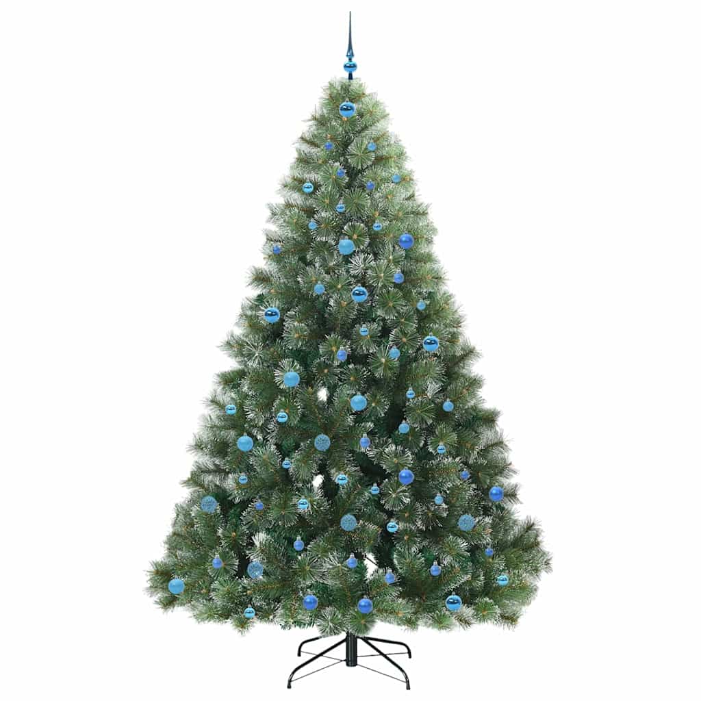 Kunstkerstboom met 300 LED met standaard Groen 240 cm PE en PVC is nu te koop bij PeponiXL, paradijselijk wonen!