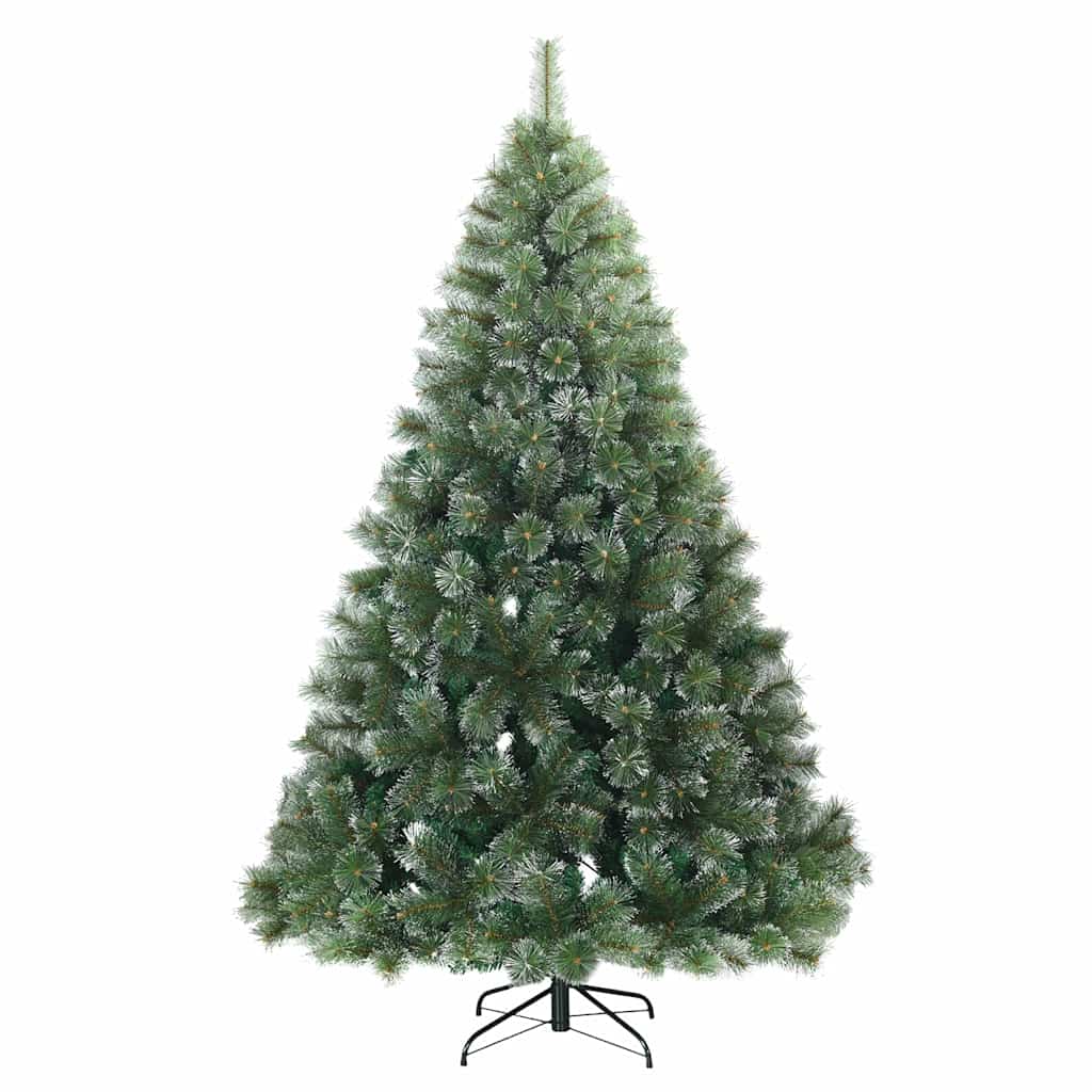 Kunstkerstboom met 300 LED met standaard Groen 240 cm PE en PVC is nu te koop bij PeponiXL, paradijselijk wonen!