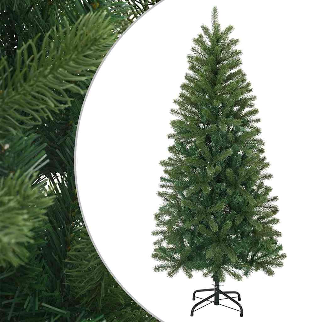 Kunstkerstboom met standaard Groen 150 cm PVC, PE en staal is nu te koop bij PeponiXL, paradijselijk wonen!