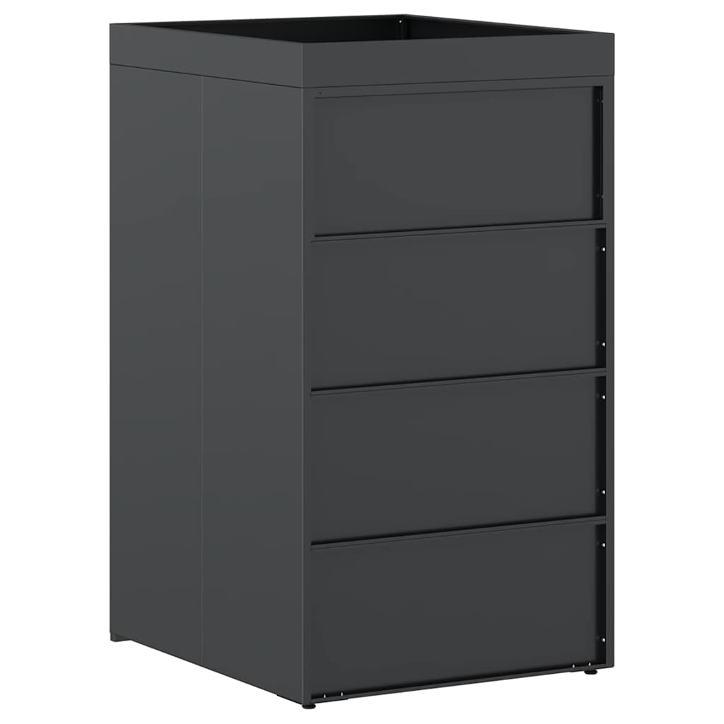 Zwenkwagen Opslag met Plantenbakdak voor Enkel 240L Bak is nu te koop bij PeponiXL, paradijselijk wonen!