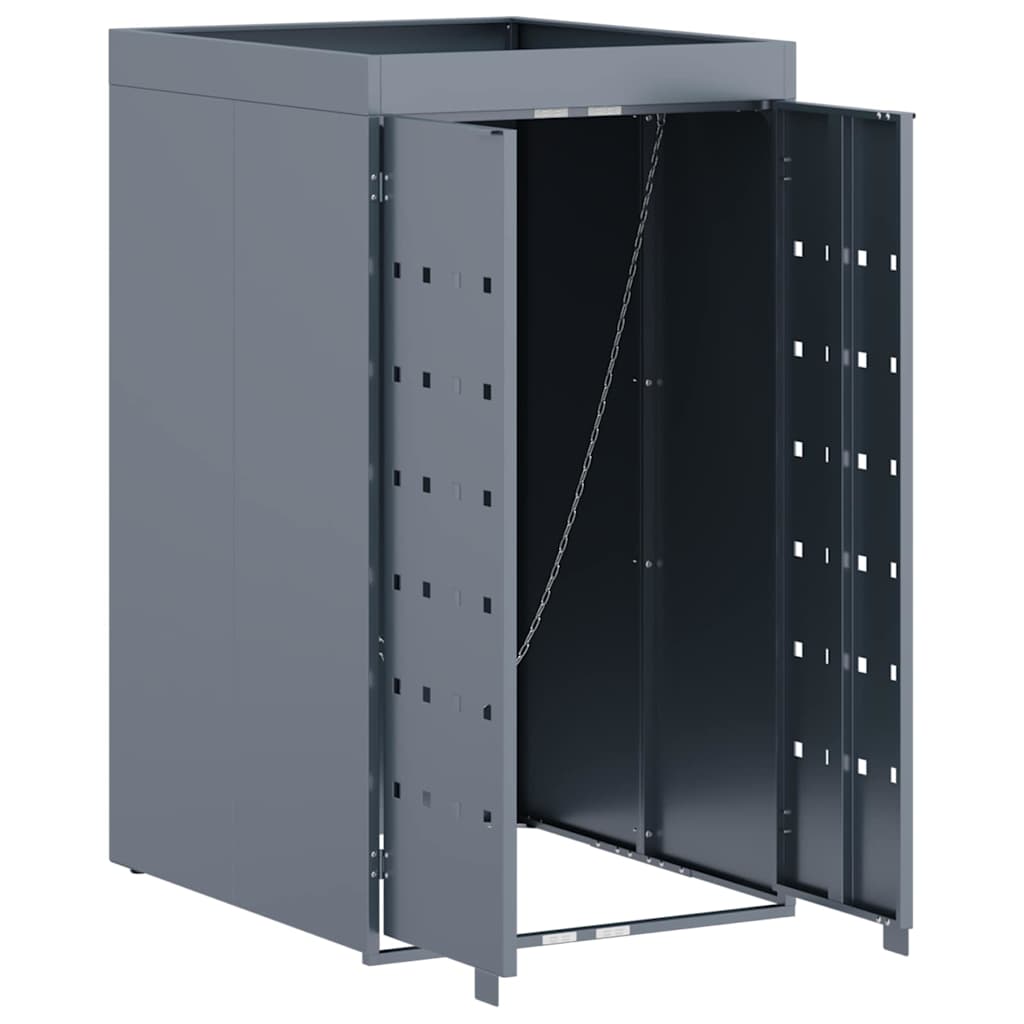 Zwenkwagen Opslag met Plantenbakdak voor Enkel 240L Bak is nu te koop bij PeponiXL, paradijselijk wonen!