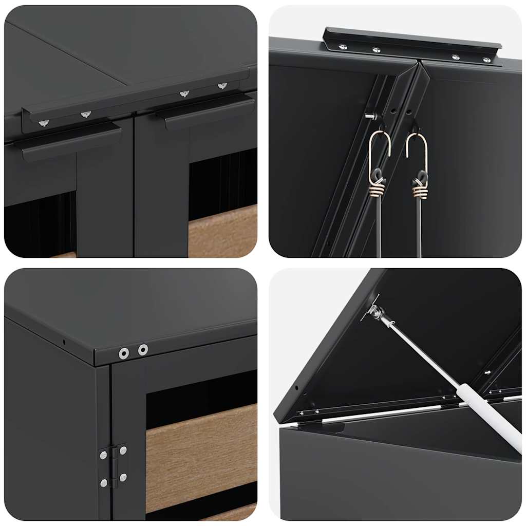 Afvalcontaineropslag met gasliftdeksel voor 240L container is nu te koop bij PeponiXL, paradijselijk wonen!