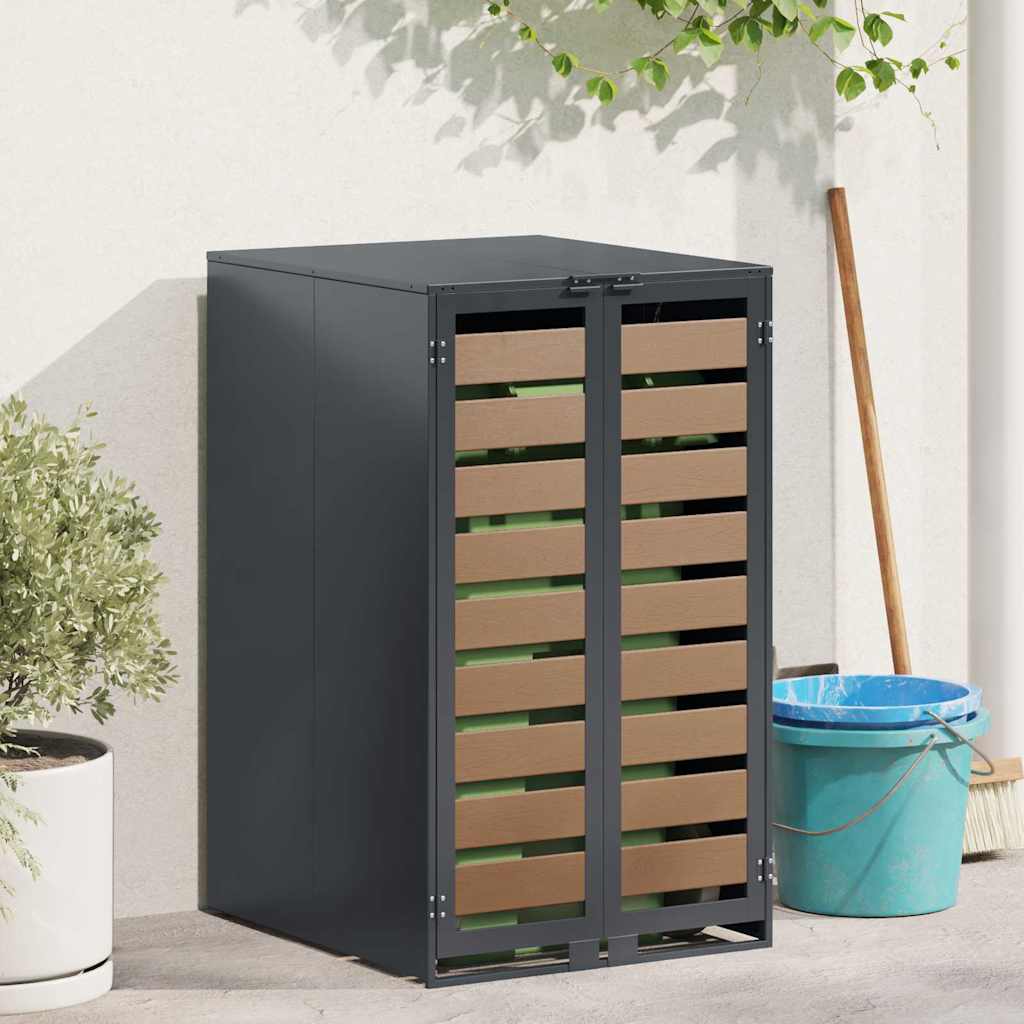 Afvalcontaineropslag met gasliftdeksel voor 240L container is nu te koop bij PeponiXL, paradijselijk wonen!