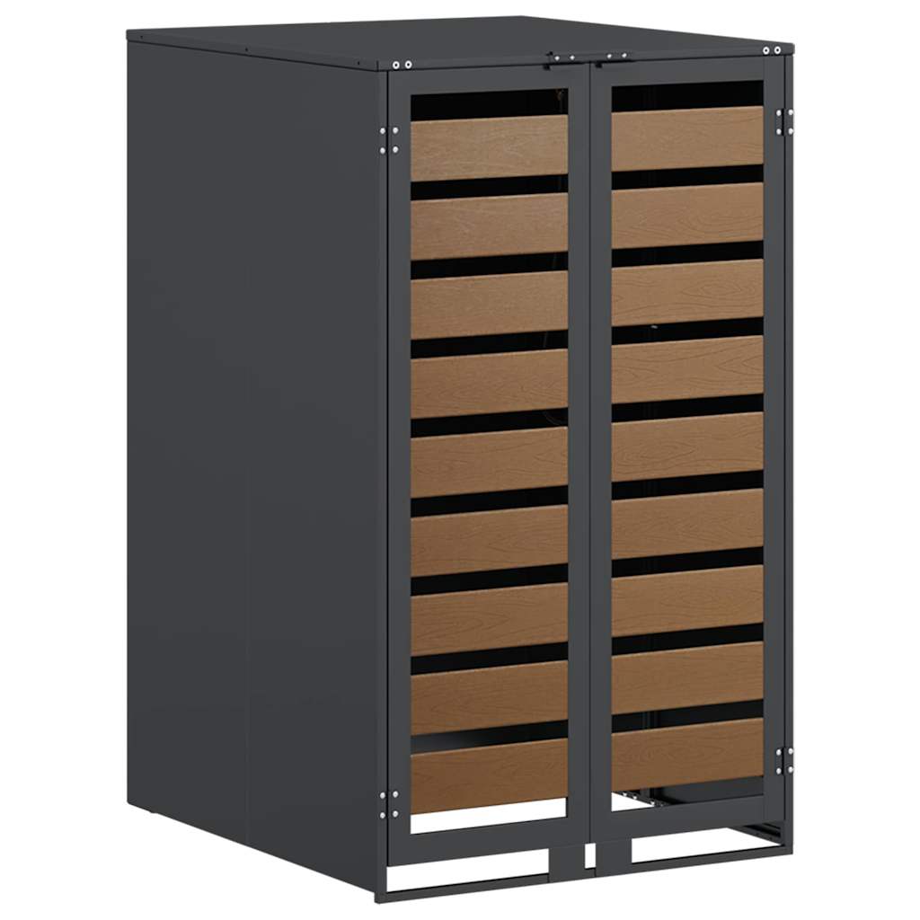 Afvalcontaineropslag met gasliftdeksel voor 240L container is nu te koop bij PeponiXL, paradijselijk wonen!