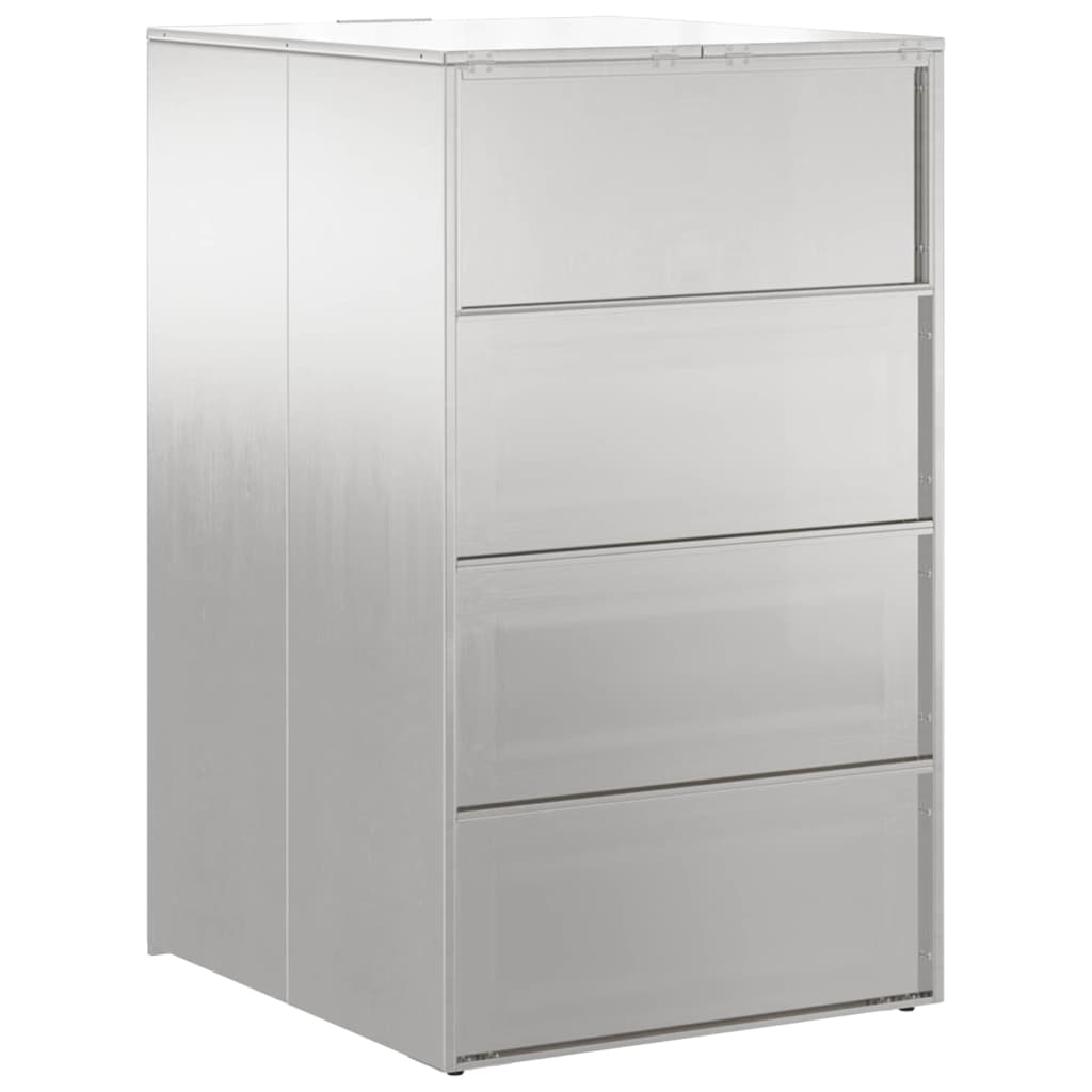 Afvalcontaineropslag met gasliftdeksel voor 240L container is nu te koop bij PeponiXL, paradijselijk wonen!