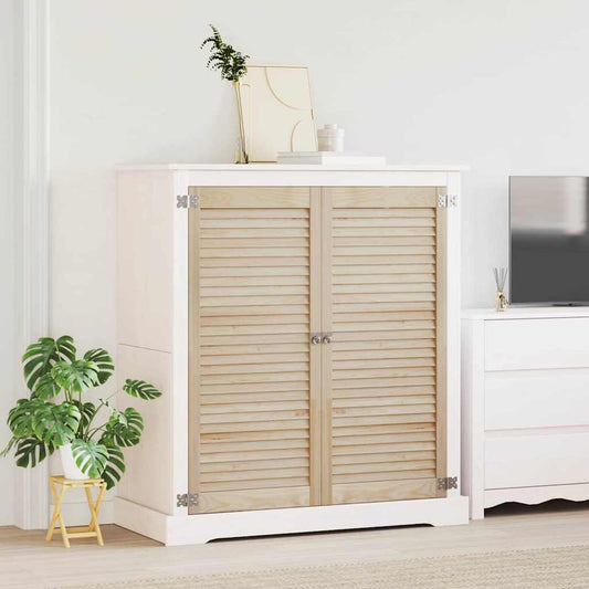 Kastdeur 2 pcs Naturel 49,5 x 2,1 x 110 cm Massief grenenhout is nu te koop bij PeponiXL, paradijselijk wonen!