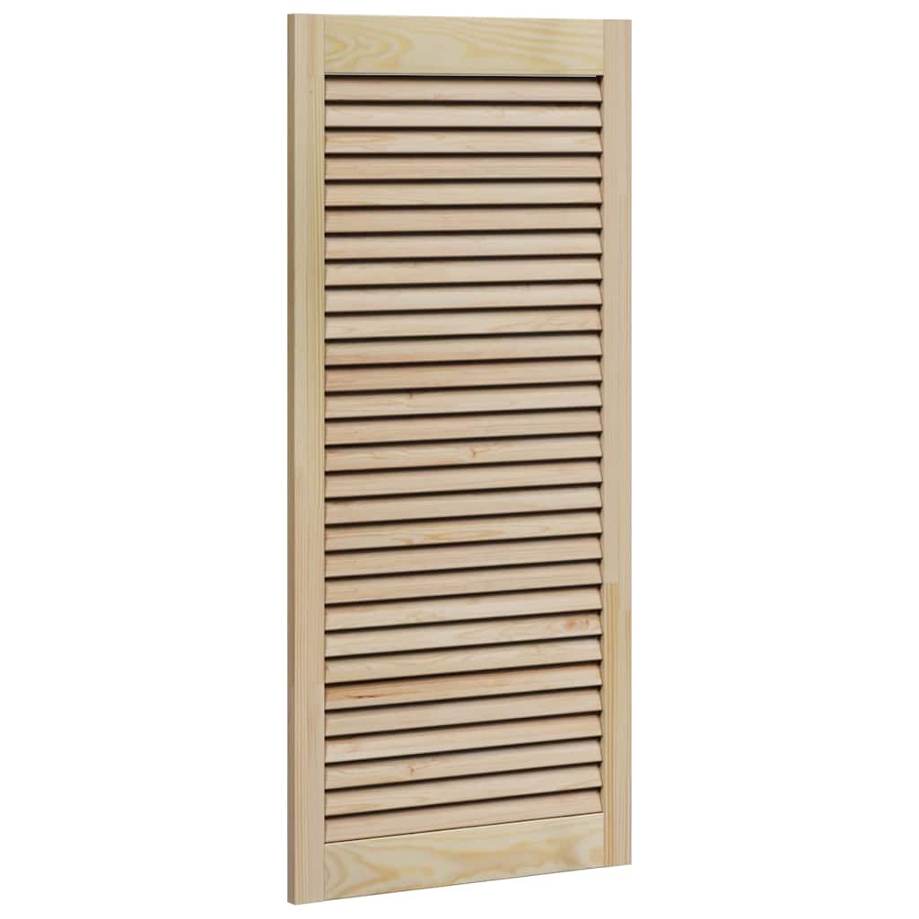 Kastdeur 2 pcs Naturel 49,5 x 2,1 x 110 cm Massief grenenhout is nu te koop bij PeponiXL, paradijselijk wonen!